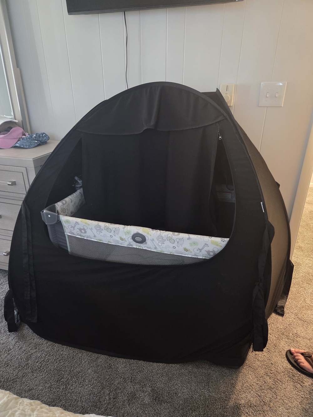 Black Pop-Up Privacy Tent